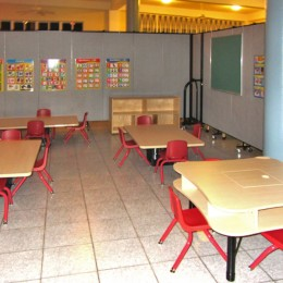 screenflex temporary classroom