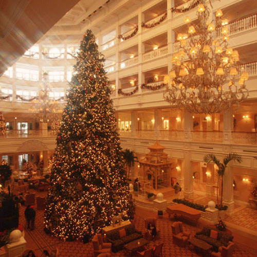 Grand Floridian Lobby Christmas Tree