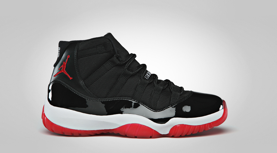 Air Jordan Retro xi black/varsity red-white