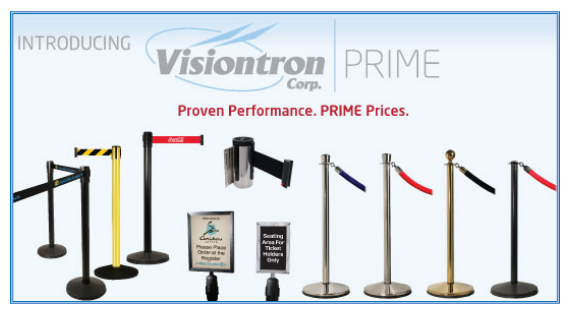 Visiontron PRIME Crowd Control Line